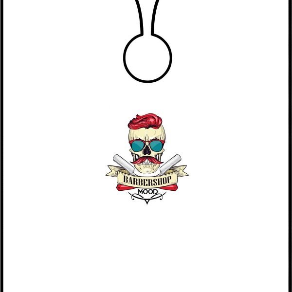 ΜΠΕΡΤΑ ΚΟΜ/ΡΙΟΥ Color Skull BM-C 1005 Barber Mood