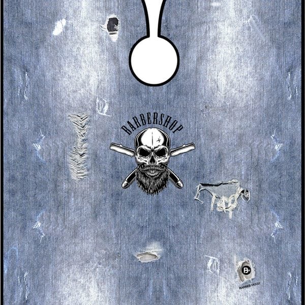 ΜΠΕΡΤΑ ΚΟΜ/ΡΙΟΥ Denim Skull BM-C 309 Barber Mood