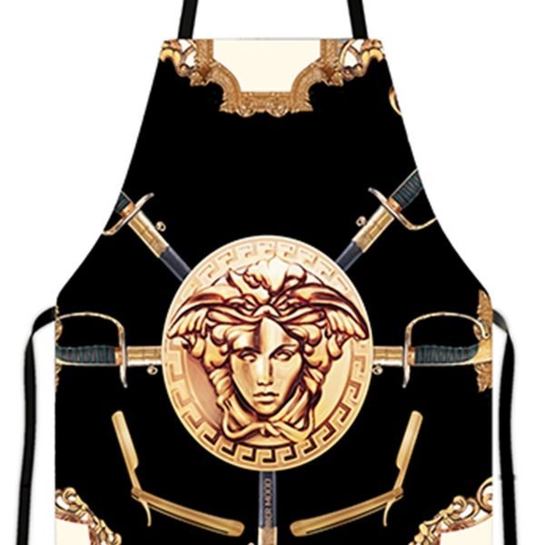 ΠΟΔΙΑ ΚΟΜ/ΡΙΟΥ Black Gold Apron (BM-D 104) Barber Mood