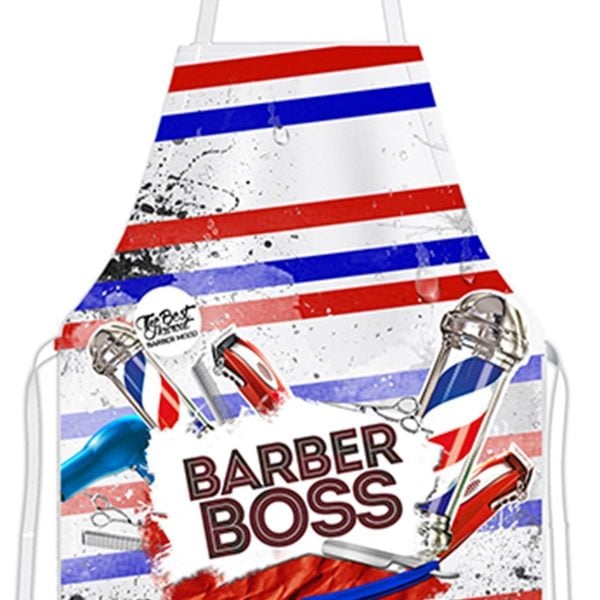 ΠΟΔΙΑ ΚΟΜ/ΡΙΟΥ Barber Boss Apron (BM-D 110) Barber Mood