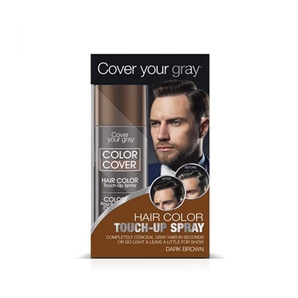 ΛΑΚ ΜΕ ΧΡΩΜΑ κάλυψης λευκών μαλλιών Dark Brown 57gr - 4472611