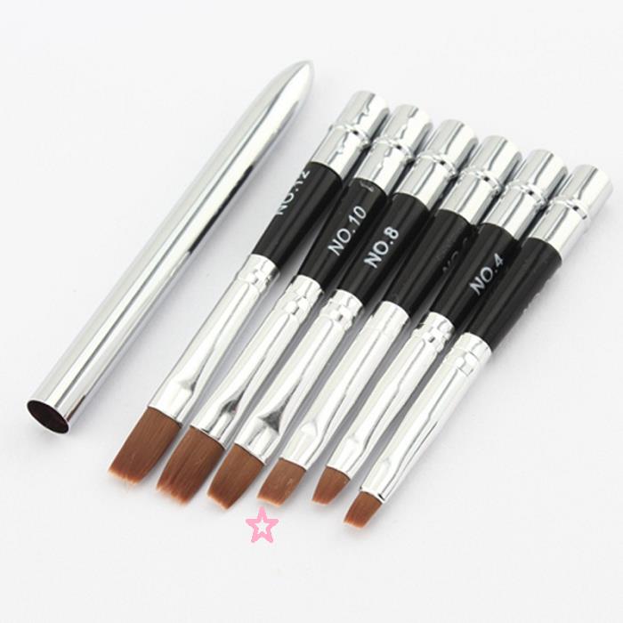 00296-1 ΠΙΝΕΛΟ GEL UV ME ΚΑΠΑΚΙ UV 6# 3-8