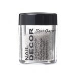 Stargazer Nail Decor Silver-caviar