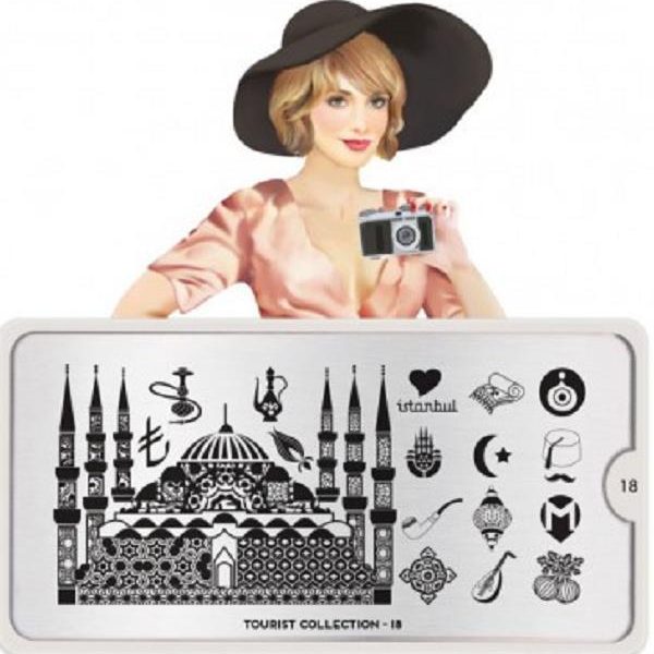 ΣΤΑΜΠΑ TOURIST 18 IMACE PLATE
