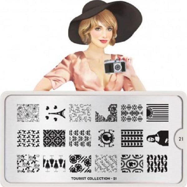 ΣΤΑΜΠΑ TOURIST 21 IMACE PLATE