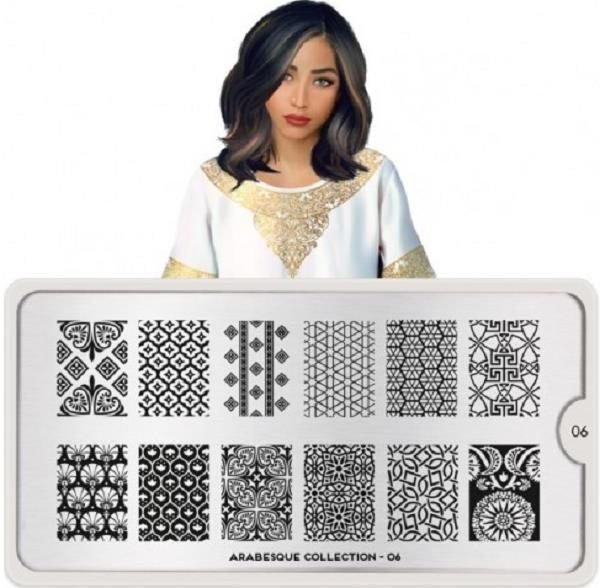ΣΤΑΜΠΑ ARABESQUE 06 IMACE PLATE