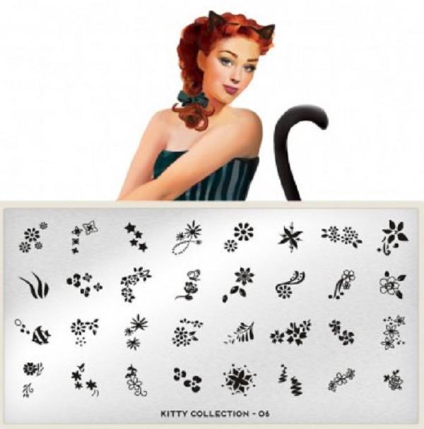 01203-1 ΣΤΑΜΠΑ KITTY 06 IMACE PLATE