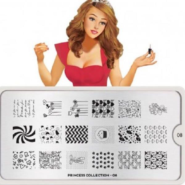 ΣΤΑΜΠΑ PRINCESS 08 IMACE PLATE