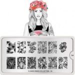 ΣΤΑΜΠΑ FLOWER POWER 04 IMACE PLATE