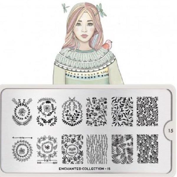 ΣΤΑΜΠΑ ENCHANTED 15 IMACE PLATE