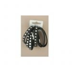 ΛΑΣΤΙΧΑΚΙΑ / 1CM BLACK/SILV STUDS 4529