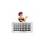 ΣΤΑΜΠΑ FRENCHY 09 IMACE PLATE