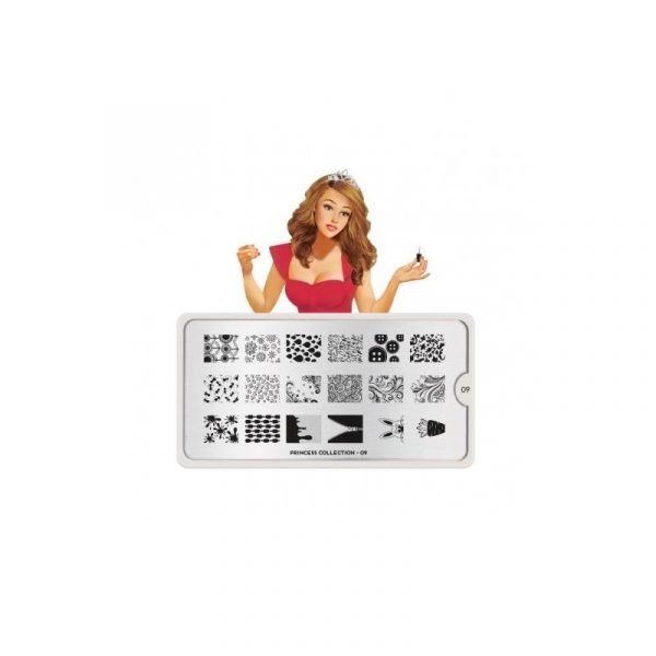 ΣΤΑΜΠΑ PRINCESS 09 IMACE PLATE