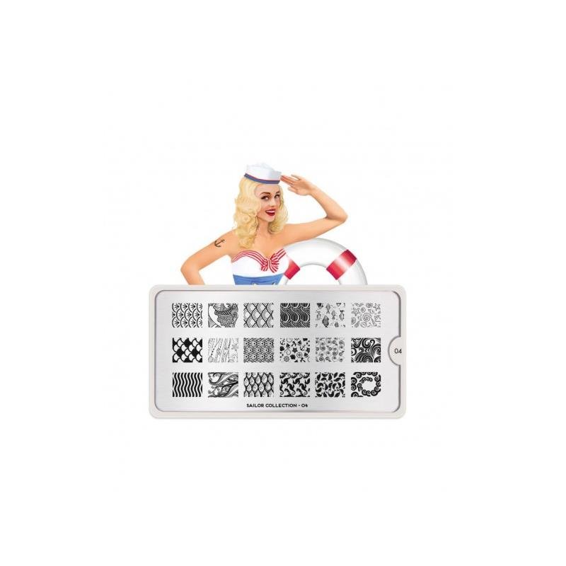 601179-1 ΣΤΑΜΠΑ SAILOR 04 IMACE PLATE