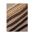 ELASTIC IMITATION PLAITED PONY TAIL ΑΣΠΡΟ