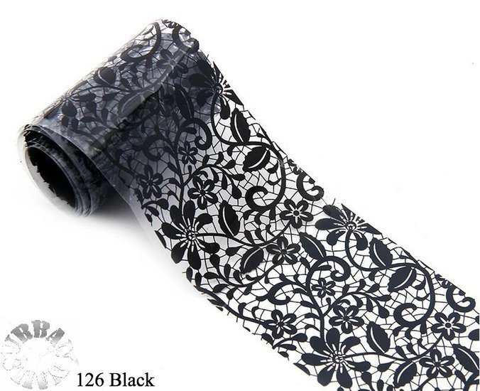 601438-1 U.N. FOIL 126 BLACK