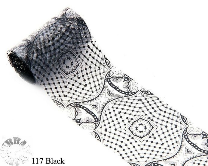 601506-1 U.N. FOIL 117 BLACK