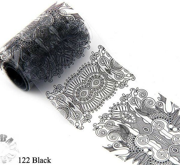U.N. FOIL 122 BLACK