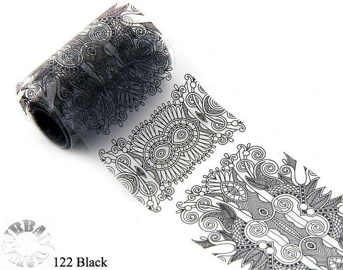 601508-1 U.N. FOIL 122 BLACK