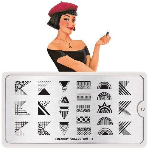 ΣΤΑΜΠΑ FRENCHY 13 IMACE PLATE