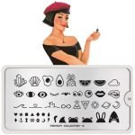 ΣΤΑΜΠΑ FRENCHY 16 IMACE PLATE