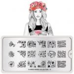 ΣΤΑΜΠΑ FLOWER POWER 17 IMACE PLATE