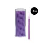MICROBRUSH ΛΕΥΚΑ ή ΜΩΒ(1,5mm) 100pcs