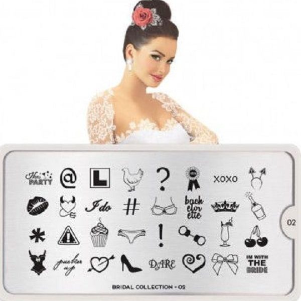 ΣΤΑΜΠΑ BRIDAL 02 IMACE PLATE