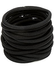 ΛΑΣΤΙΧΑΚΙΑ / 12pk BLACK SNAG FREE 4mm ELASTICS