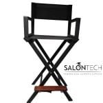 Καρέκλα μακιγιάζ Salontech μαύρη