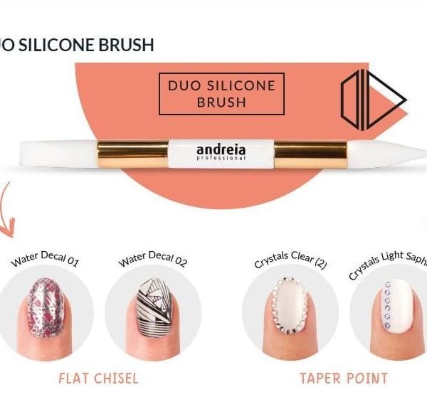 ΠΙΝΕΛΟ ANDREIA DUO SILICONE