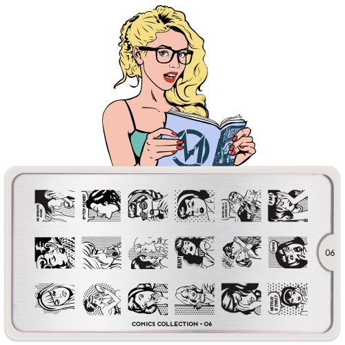 ΣΤΑΜΠΑ COMICS GIRL 06 IMACE PLATE