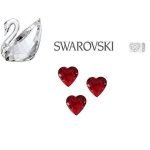 SWAROVSKI ΚΑΡΔΙΑ ΚΟΚΚΙΝΗ 3ΤΜΧ