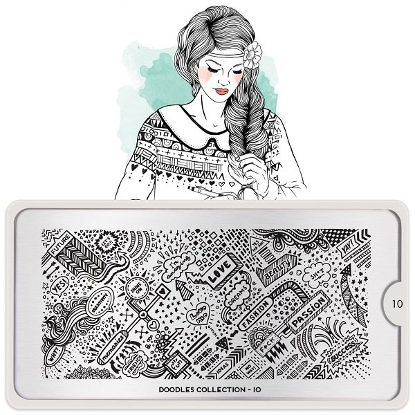 ΣΤΑΜΠΑ DOODLES 10 IMAGE PLATE