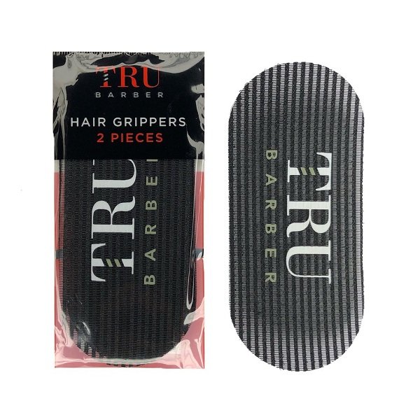 603047-2 Trubarber Hair Grip Μαύρο Λευκό