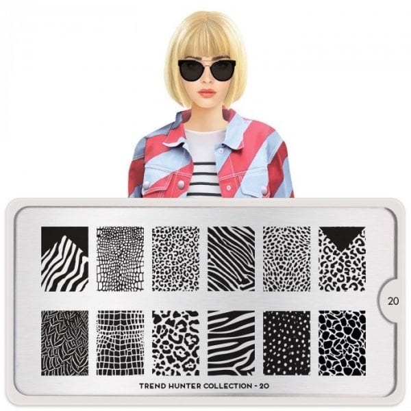 ΣΤΑΜΠΑ TREND HUNDER 20 IMACE PLATE