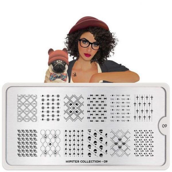 ΣΤΑΜΠΑ HIPSTER 09 IMACE PLATE
