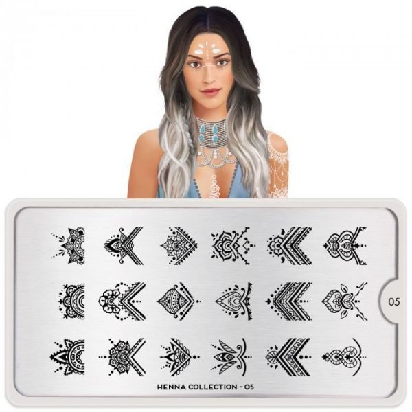 ΣΤΑΜΠΑ HENNA 05 IMAGE PLATE