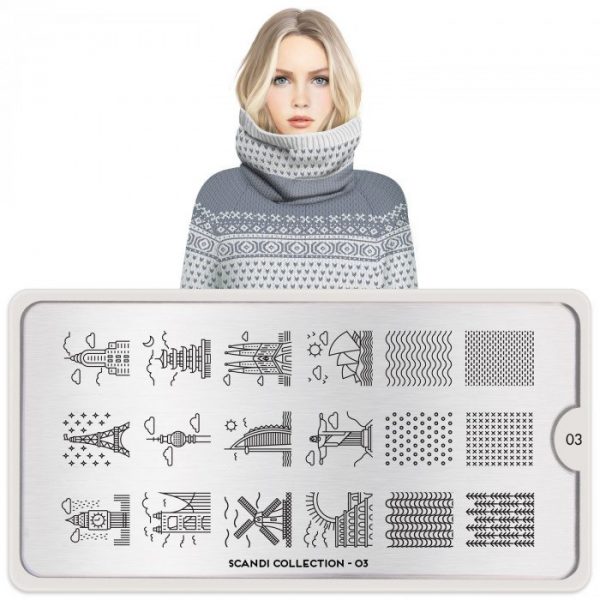 ΣΤΑΜΠΑ SCANDI 03 IMACE PLATE