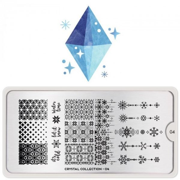 ΣΤΑΜΠΑ CRYSTAL 04 IMAGE PLATE