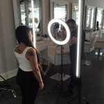 ΛΑΜΠΑ RING LIGHT 12 + 35W LED ΜΑΥΡΗ 119780