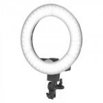 ΛΑΜΠΑ RING LIGHT 12 + 35W LED ΜΑΥΡΗ 119780