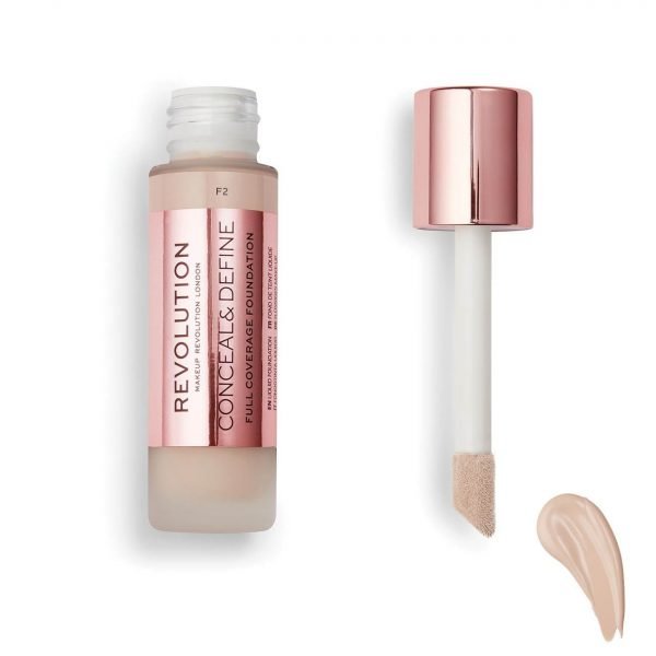 Makeup Revolution Conceal & Define Full Coverage Foundation F2 23ml