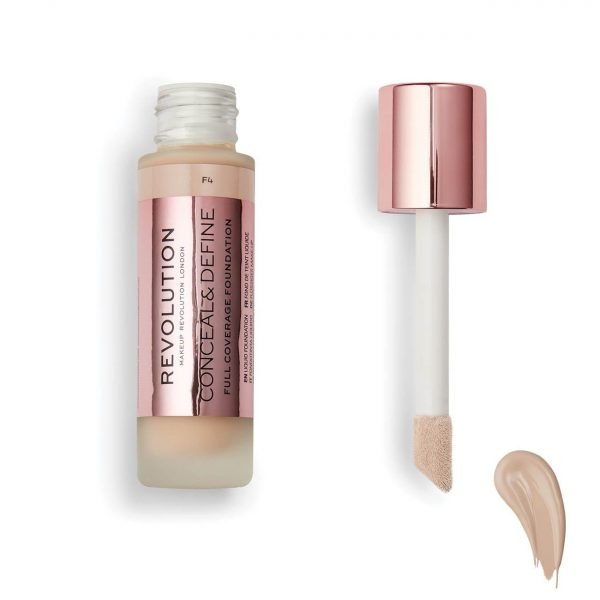 Makeup Revolution Conceal & Define Full Coverage Foundation F4 23ml