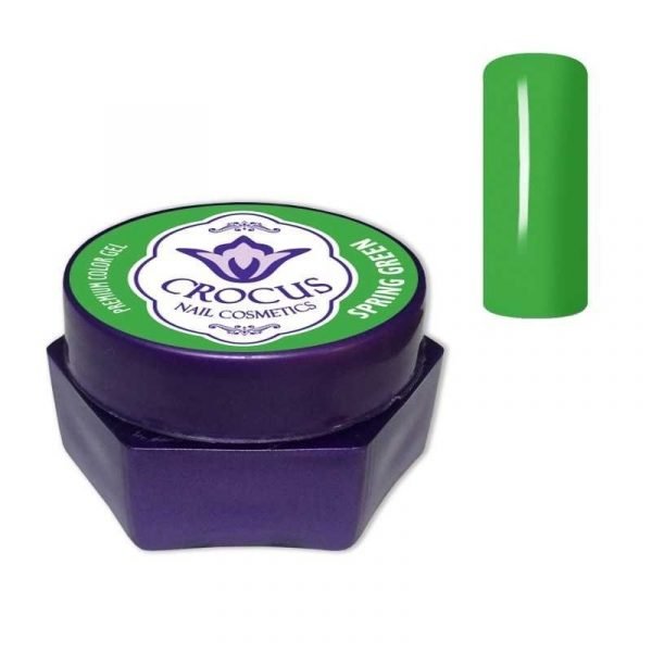 CROCUS Spring Green Premium Nail Color Gel 5ml