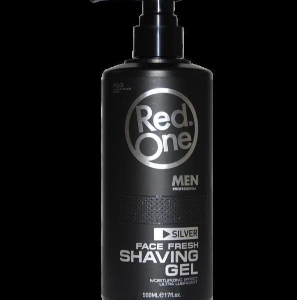 REDONE SHAVING GEL WITH PUMP (SILVER) 500ml