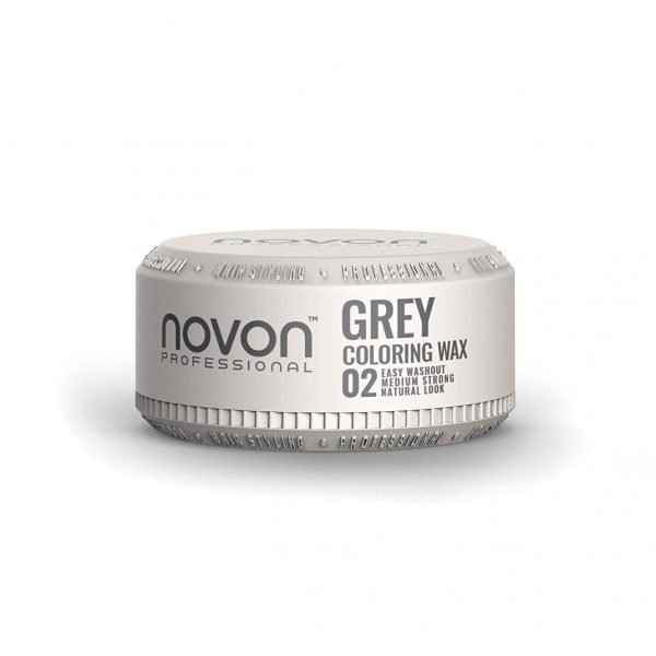 Novon Professional Coloring Wax - 02 GREY - 100ml