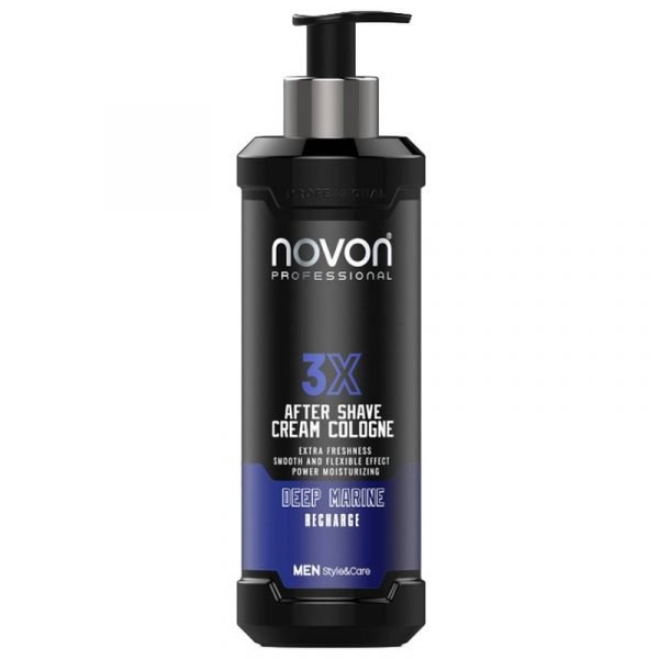 Novon 3X Aftershave Cream Cologne Deep Marine 400 ml