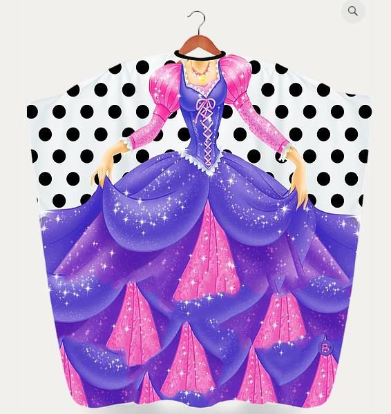 ΜΠΕΡΤΑ ΚΟΥΡ/ΤΟΣ Purple Princess Cape (παιδικη BM-C 008)