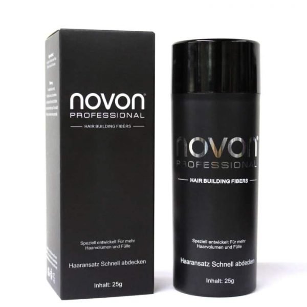 Novon Professional Hair Building Fiber Black 25 g